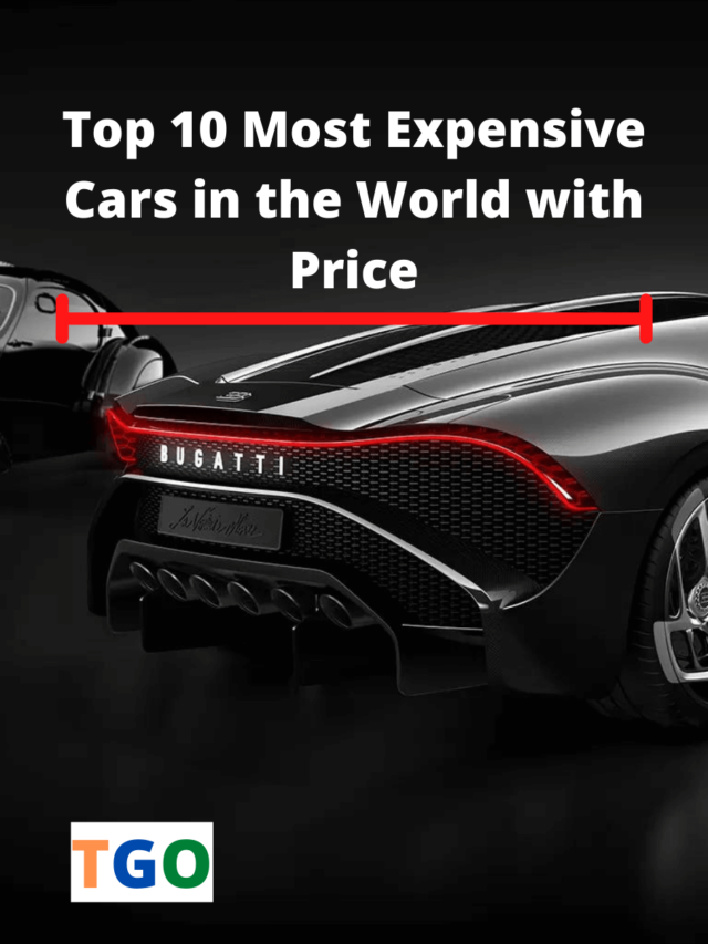 The 10 Most Expensive Cars in the World with Price